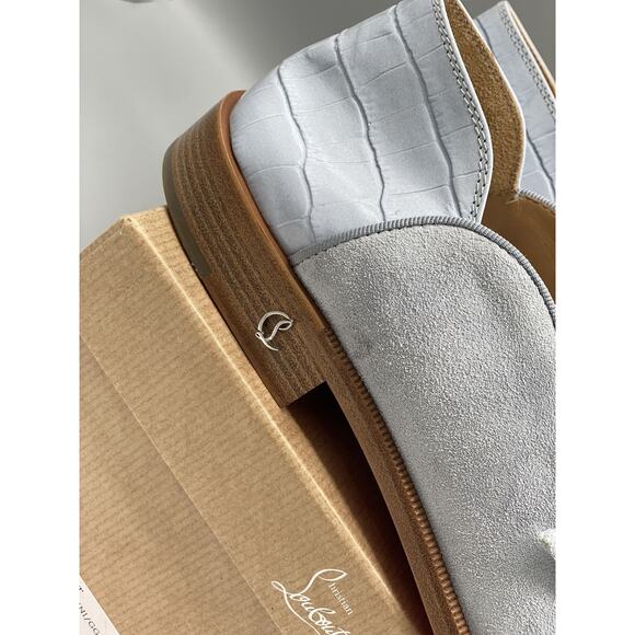 Christian Louboutin Mixed Media Convertible Penny Loafer sz. 44 eu